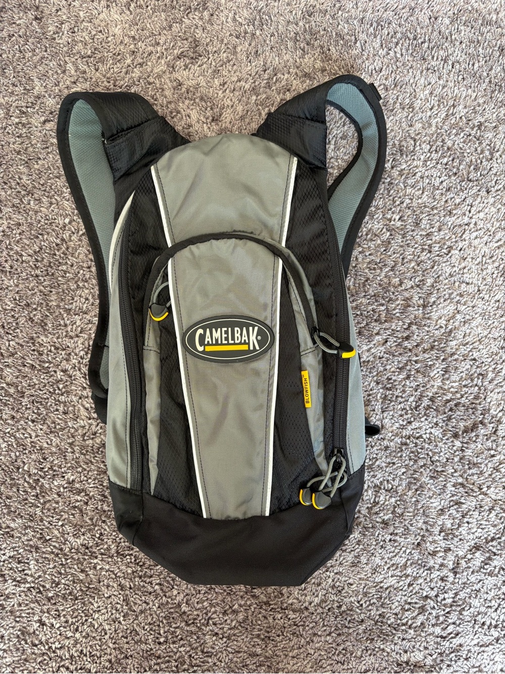 CamelBak Blowfish Black and Gray Hydration Backpack No Bladder